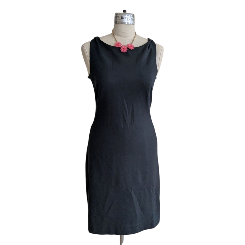 M.M. Lafleur Grey Sheath Dress Size 12 pre owned